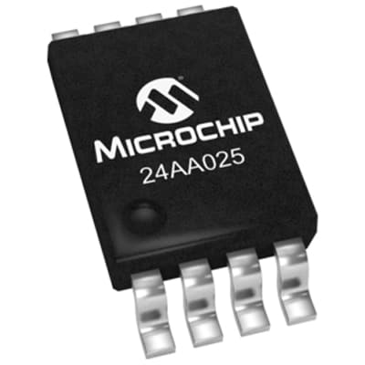 Memories 24AA025-I/ST by Microchip Technology