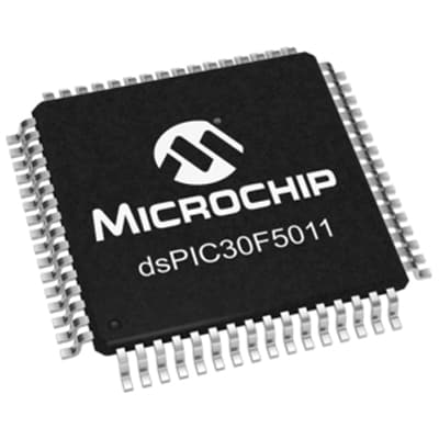 16-bit PICs DSPIC30F5011T-30I/PT by Microchip Technology