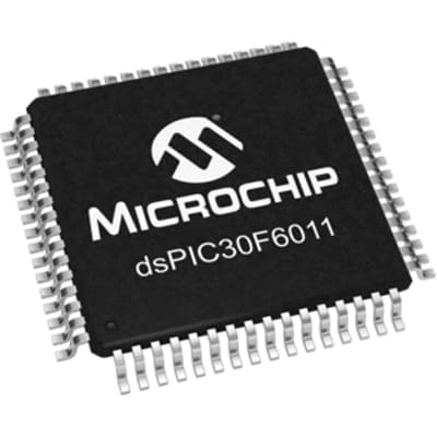 16-bit PICs DSPIC30F6011-20I/PF by Microchip Technology