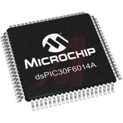16-bit PICs DSPIC30F6014-30I/PF by Microchip Technology
