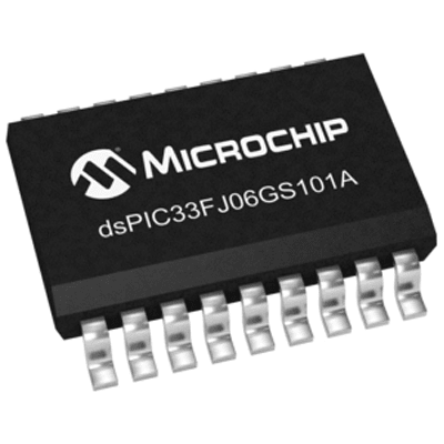 16-bit PICs DSPIC33FJ06GS101A-I/SO by Microchip Technology