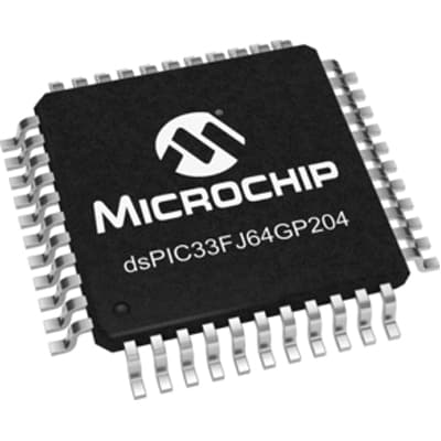 16-bit PICs DSPIC33FJ64GP204T-I/PT by Microchip Technology