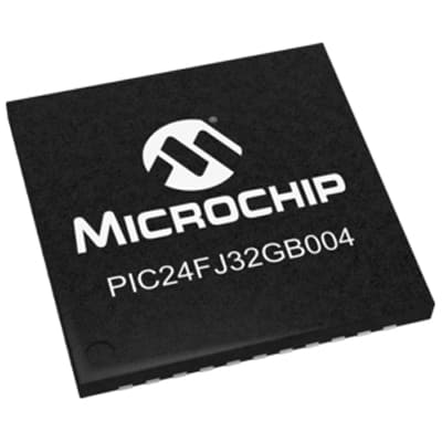 16-bit PICs PIC24FJ32GB004T-I/ML by Microchip Technology