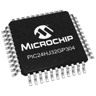 16-bit PICs PIC24HJ32GP304-I/PT by Microchip Technology