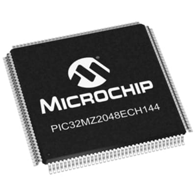 32-bit PICs PIC32MZ2048ECH144-I/PH by Microchip Technology
